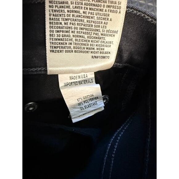 Citizens of humanity rocket high rise skinny black jeans sz 26 - Picture 13 of 13